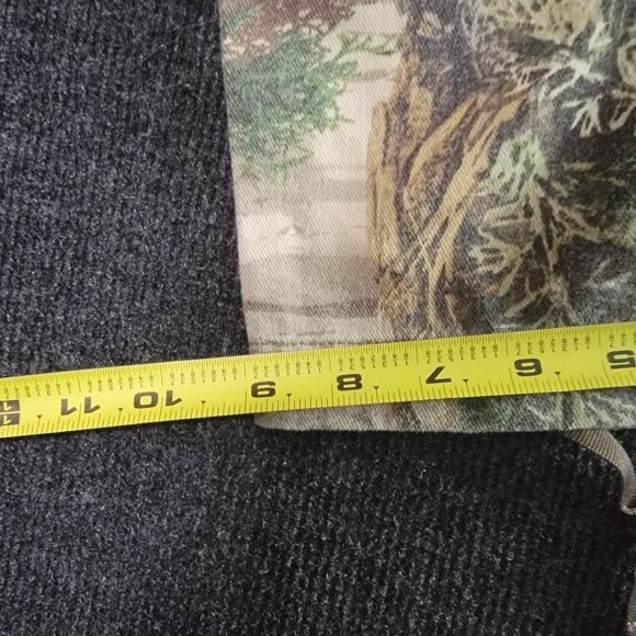 Cabelas Outdoor Gear Cargo Pants 40 Regular Brush Camo Hunting Cotton Blend - Picture 6 of 12